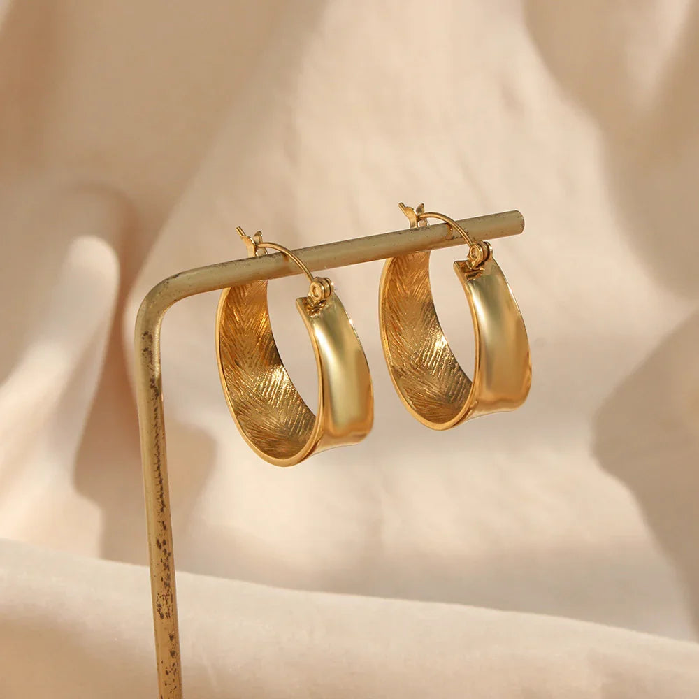 [ElanLuxe]Lyla Hoop Earrings