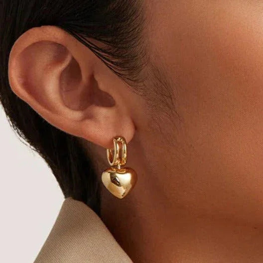 [ElanLuxe]Audrey Gold Earrings