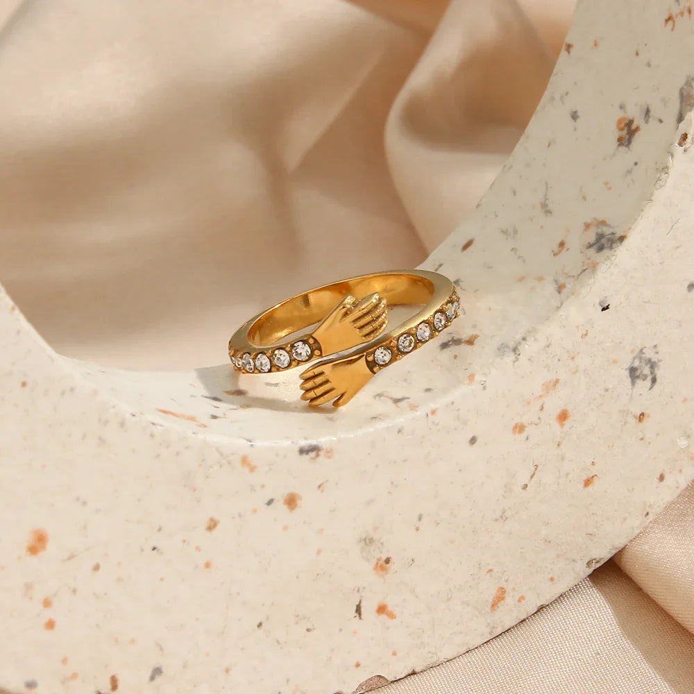 [ElanLuxe]Amaryllis Gold Ring