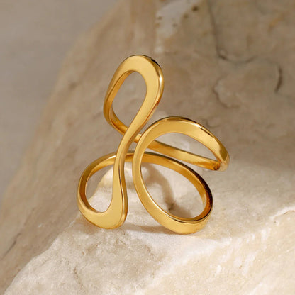 [ElanLuxe]Mosaic Gold Ring