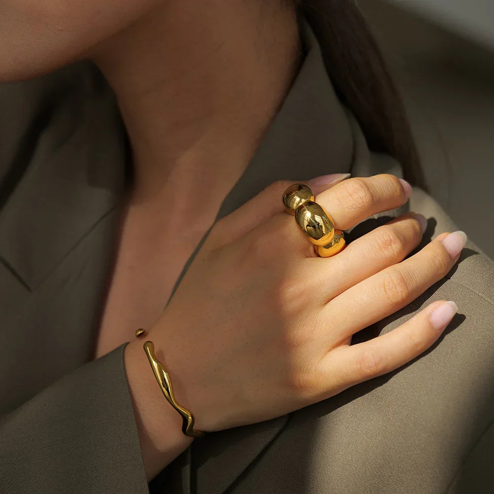 [ElanLuxe]Eloise Gold Ring