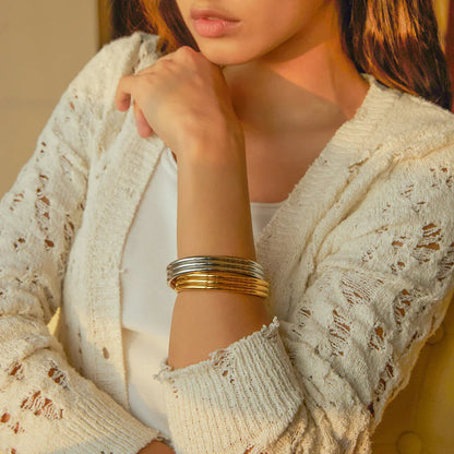 [ElanLuxe]Odette Gold Bracelet