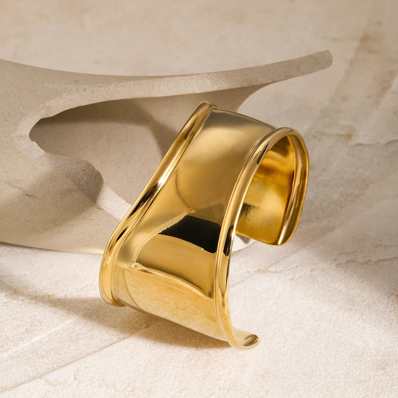 [ElanLuxe]Rachel Gold Bangle
