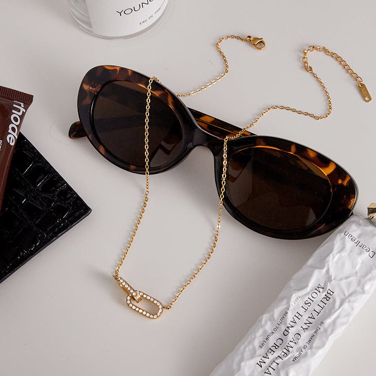 [ElanLuxe]Zoelle Interlocking Diamond Pendant