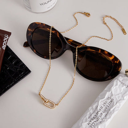 [ElanLuxe]Zoelle Interlocking Diamond Pendant