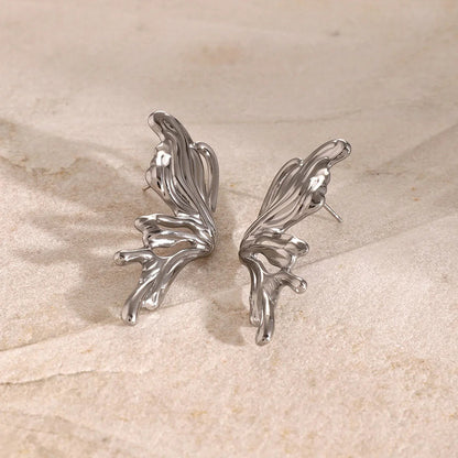 [ElanLuxe]Estella Silver Earrings