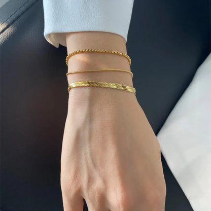 [ElanLuxe]Janet Gold Bracelet