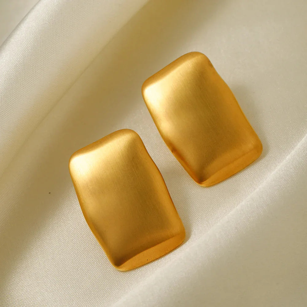 [ElanLuxe]Olive Gold Earrings