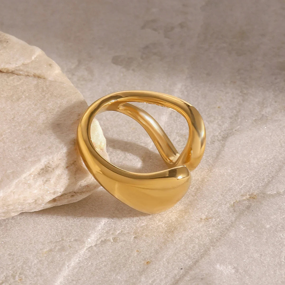 [ElanLuxe]Sirena Gold Ring