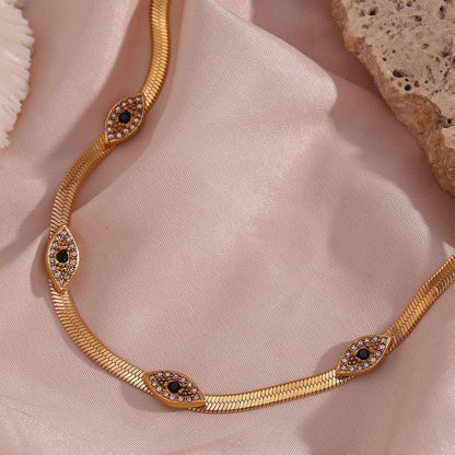 [ElanLuxe]Faunne Gold Necklace