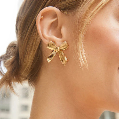 [ElanLuxe]Caroline Gold Earrings