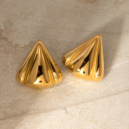 [ElanLuxe]Jillian Vintage Gold Earrings