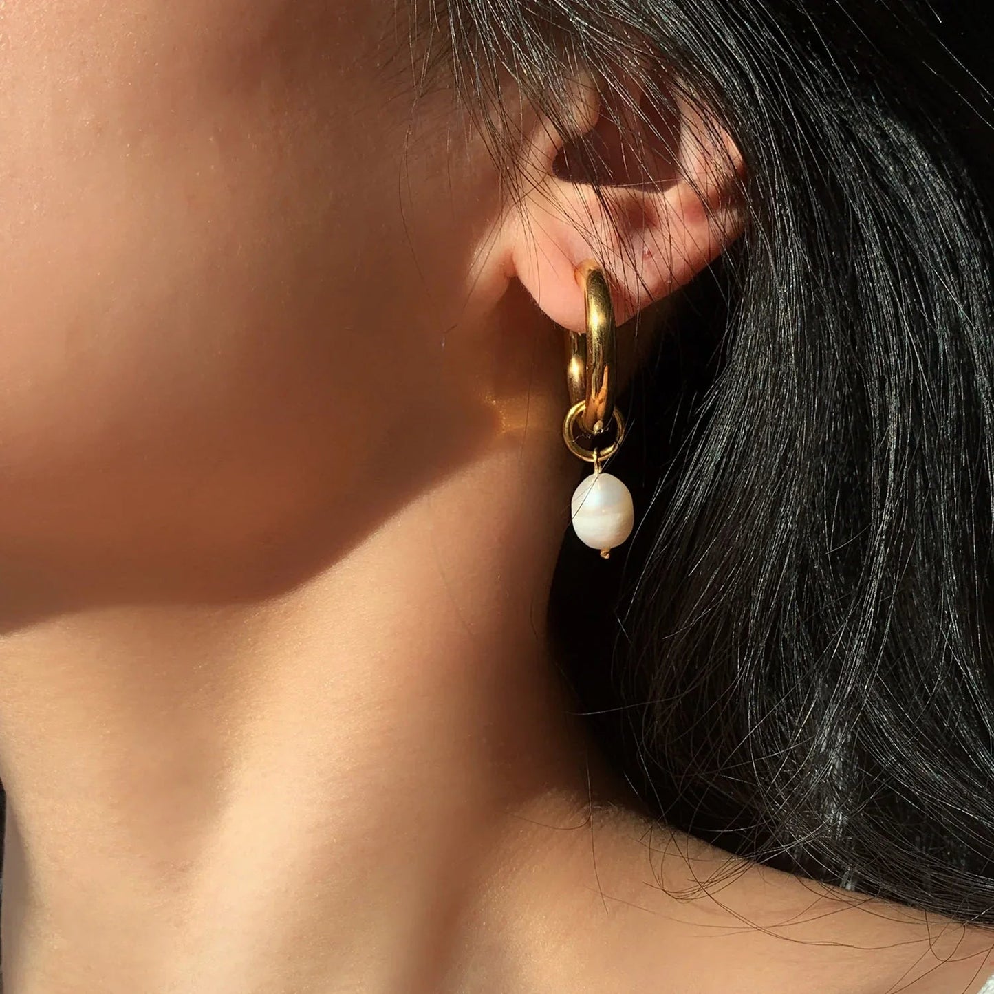 [ElanLuxe]Stella Pearl Earrings