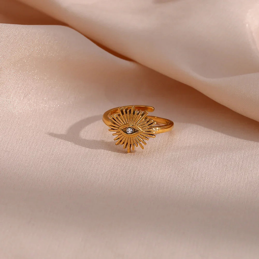 [ElanLuxe]Solana Gold Ring