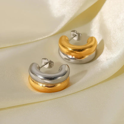[ElanLuxe]Henrietta Gold Earrings