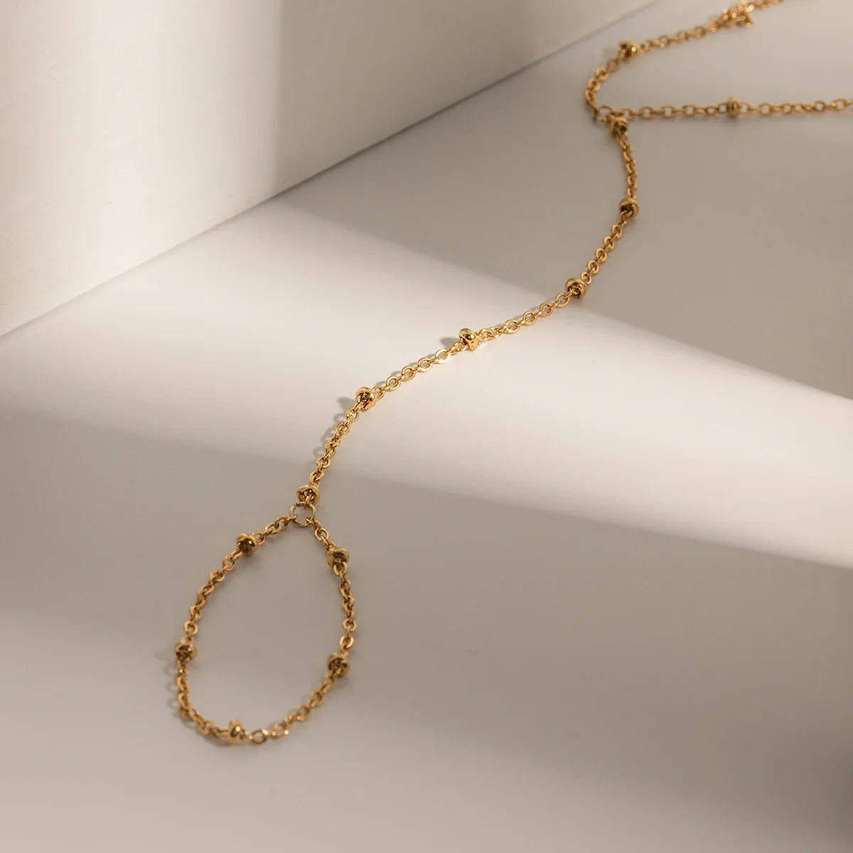 [ElanLuxe]Evelyne Gold Chain Bracelet