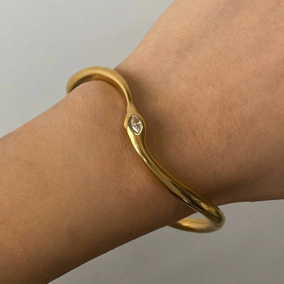 [ElanLuxe]Juna Diamond Bangle