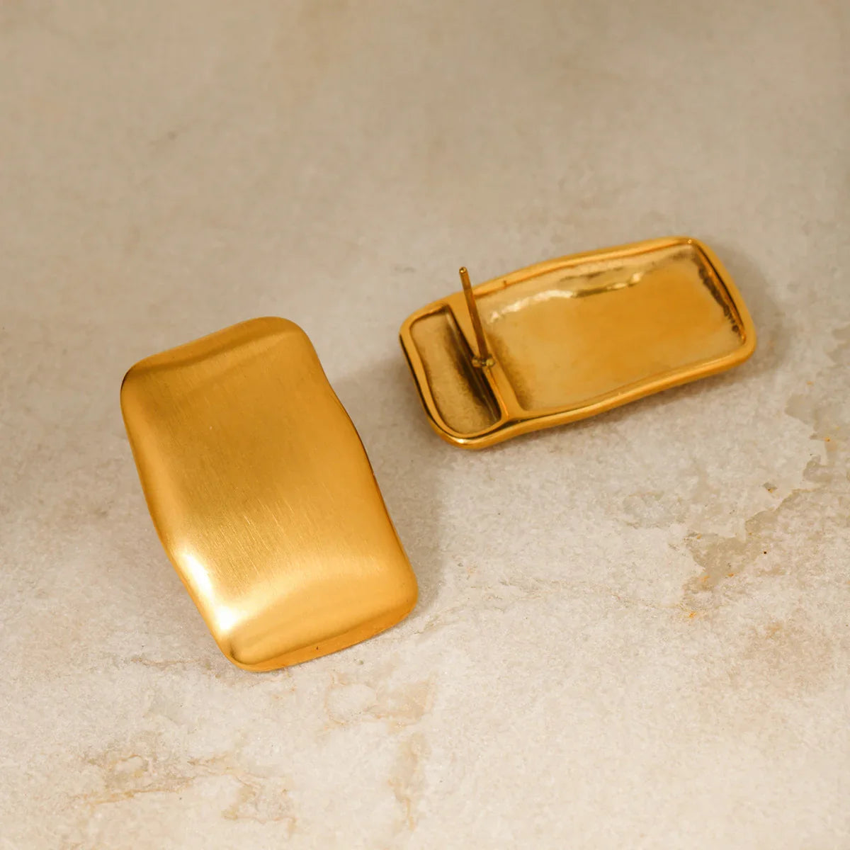 [ElanLuxe]Olive Gold Earrings
