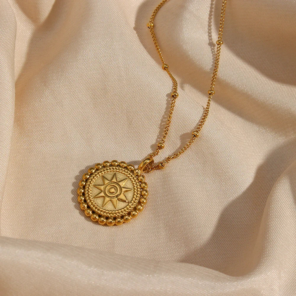 [ElanLuxe]Starlight Gold Pendant