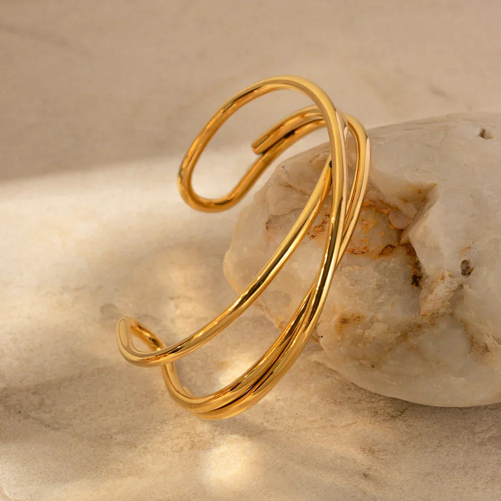 [ElanLuxe]Dolly Gold Bracelet