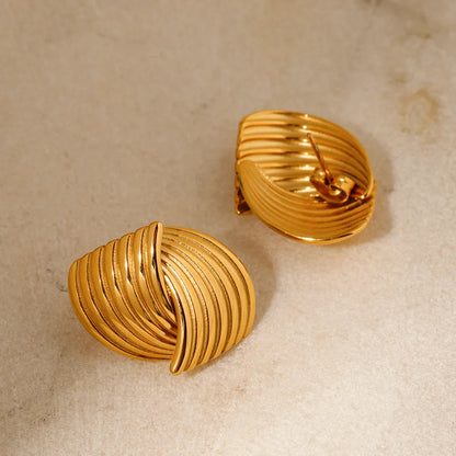 [ElanLuxe]Sonia Gold Earrings
