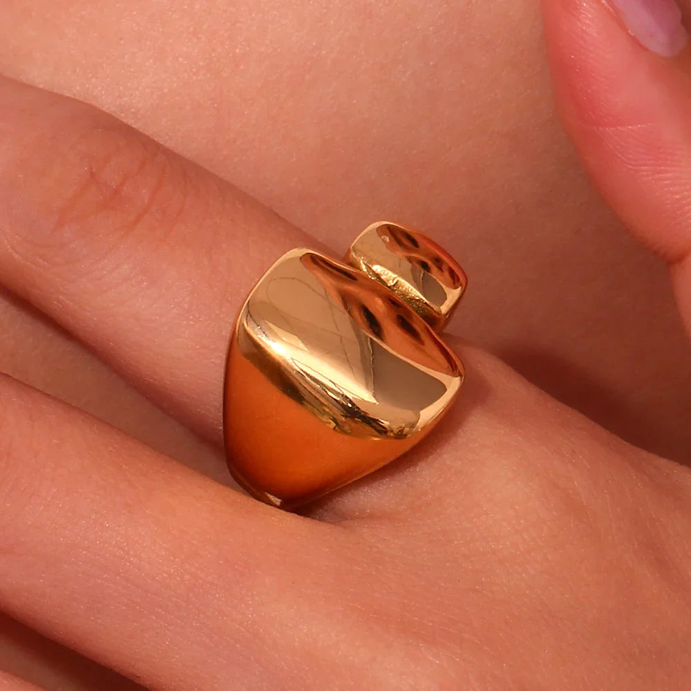 [ElanLuxe]Janine Gold Ring