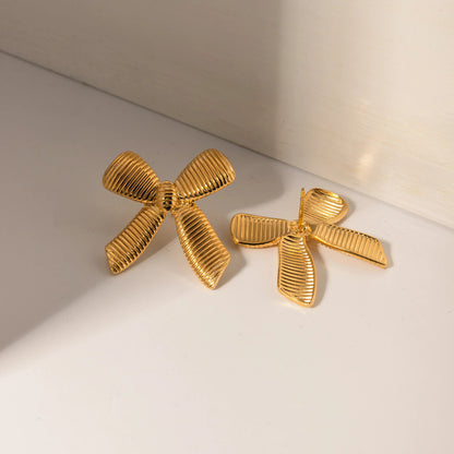 [ElanLuxe]Caroline Gold Earrings