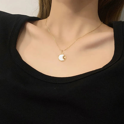 [ElanLuxe]Brooklyn Freshwater Pearl Necklace