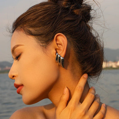 [ElanLuxe]Vera Gold Earrings