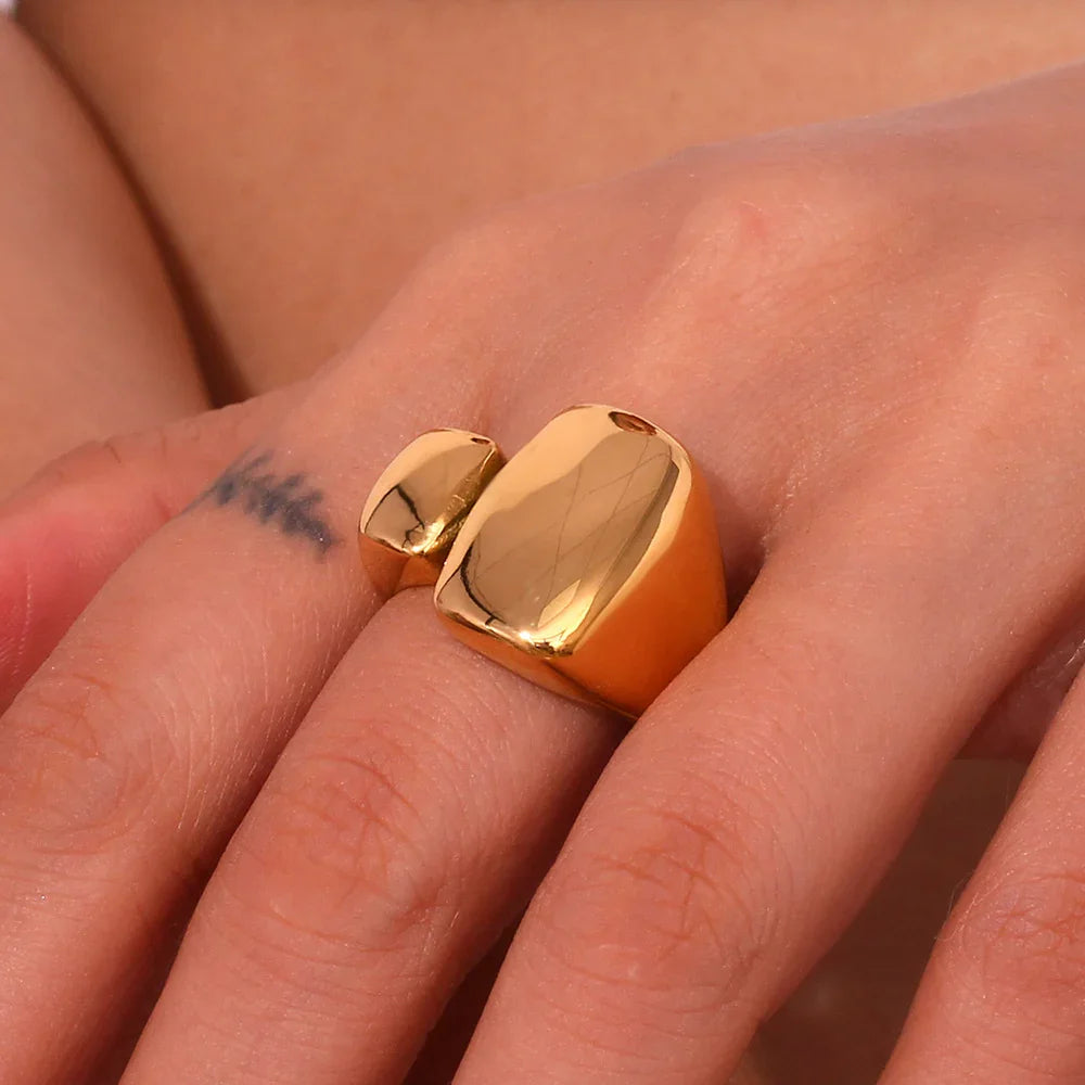 [ElanLuxe]Janine Gold Ring