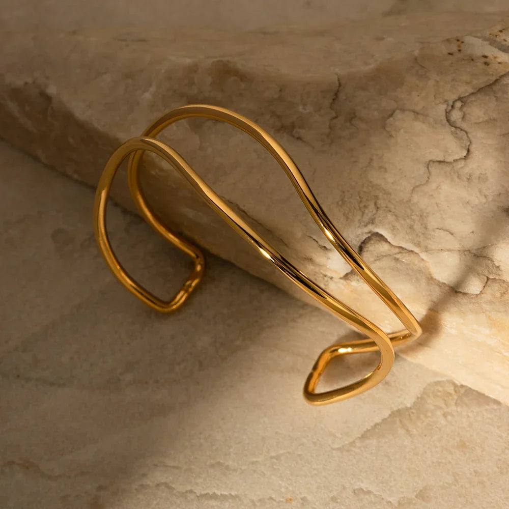 [ElanLuxe]Dakota Gold Bracelet