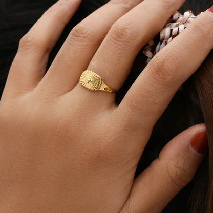 [ElanLuxe]Aglaia Gold Ring