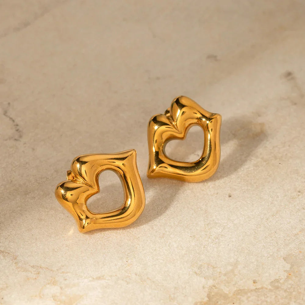 [ElanLuxe]Odessa Gold Earrings
