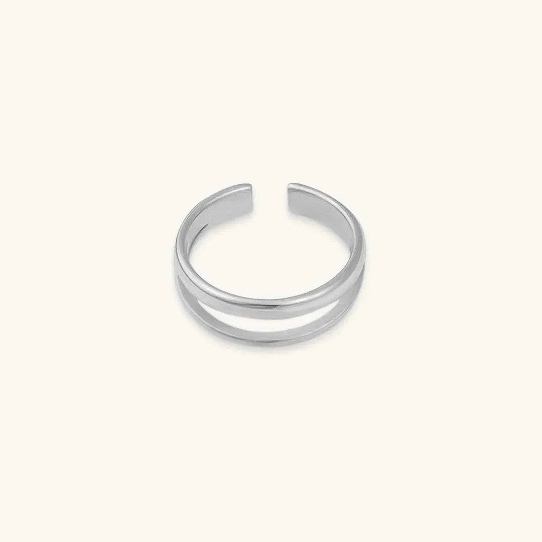 [ElanLuxe]Olivia Layered Gold Ring