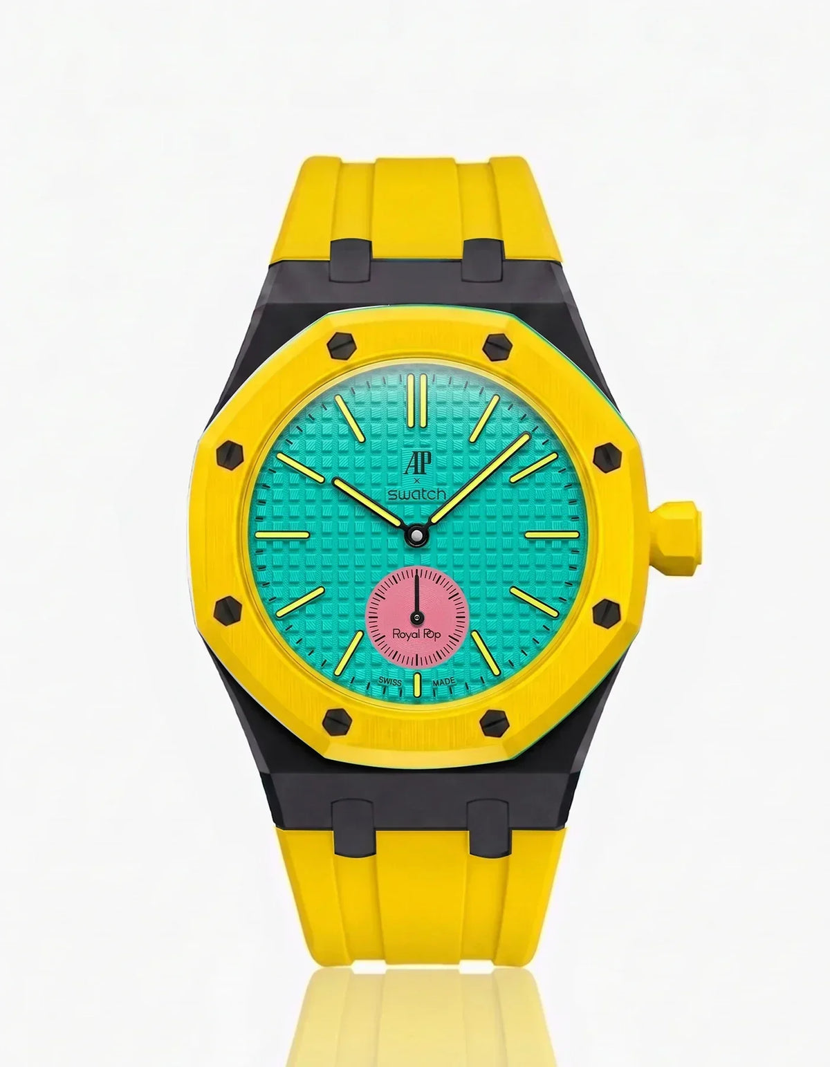 Silicone Strap & Case  Royal Pop Otg Roz(Customize  Colors)