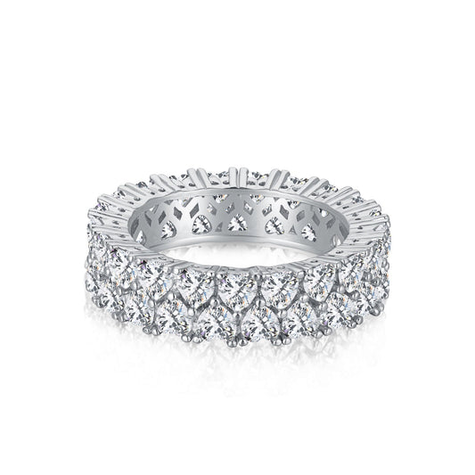 [ElanLuxe Jewelry]Sparkling Full Heart Ring