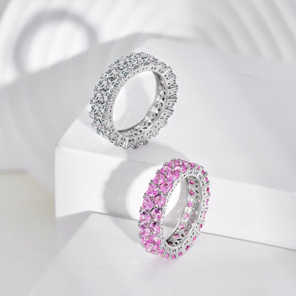 [ElanLuxe Jewelry]Sparkling Full Heart Ring