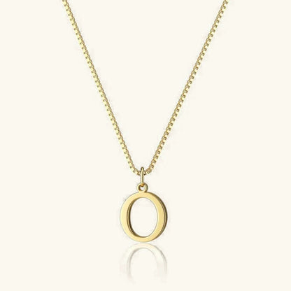[ElanLuxe]Therese Letter Initial Gold Necklace