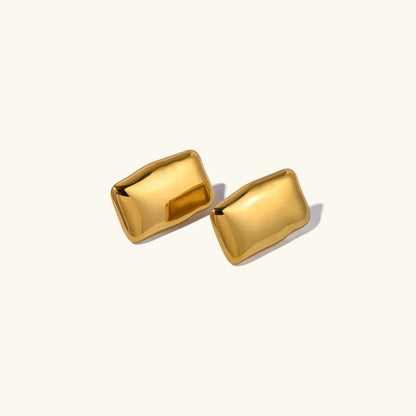 [ElanLuxe]Olive Gold Earrings