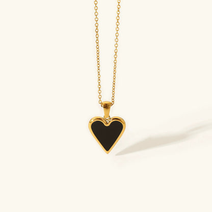 [ElanLuxe]Blythe Heart Necklace