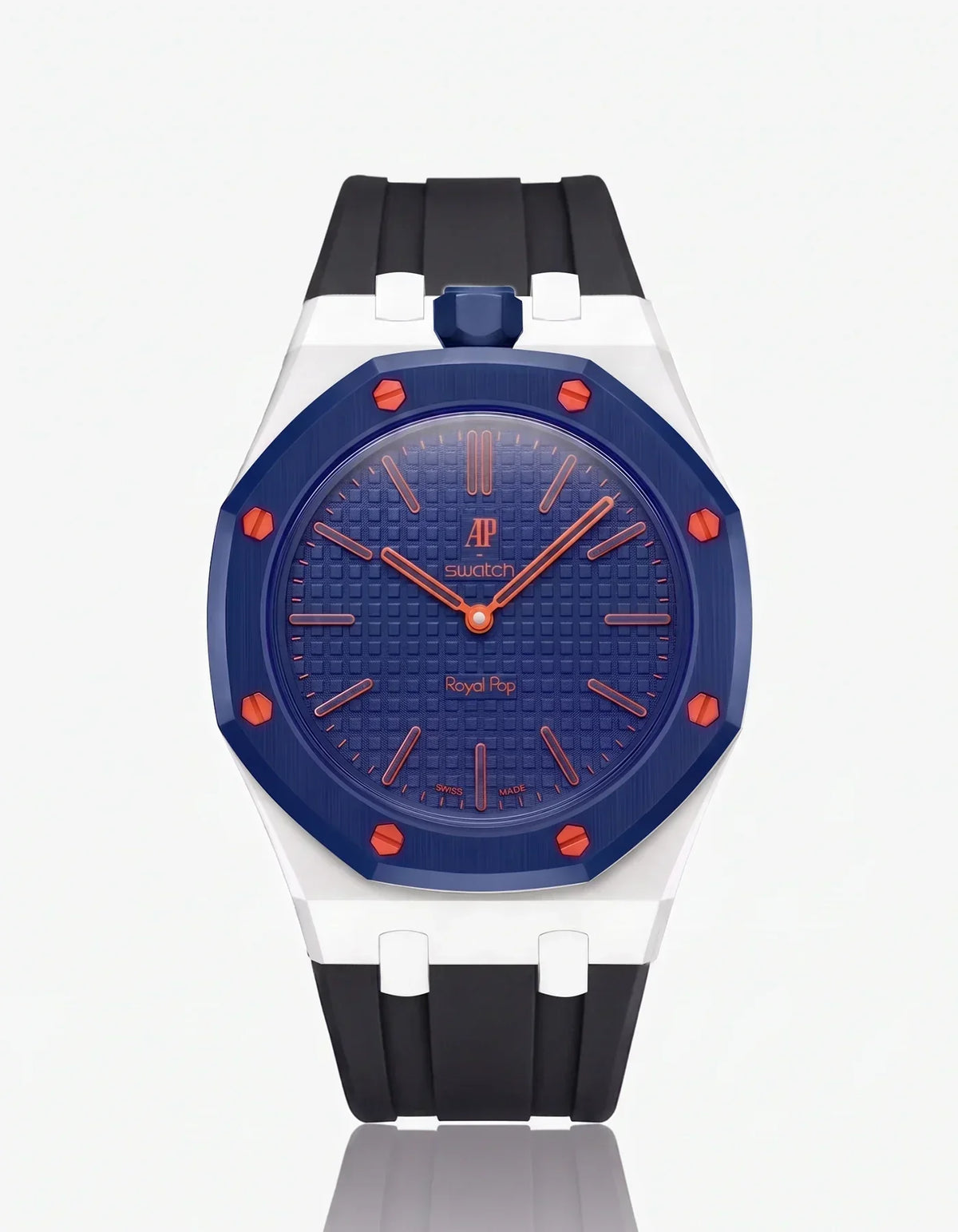 Silicone Strap & Case  Royal Pop Orenji Hachi(Customize  Colors)