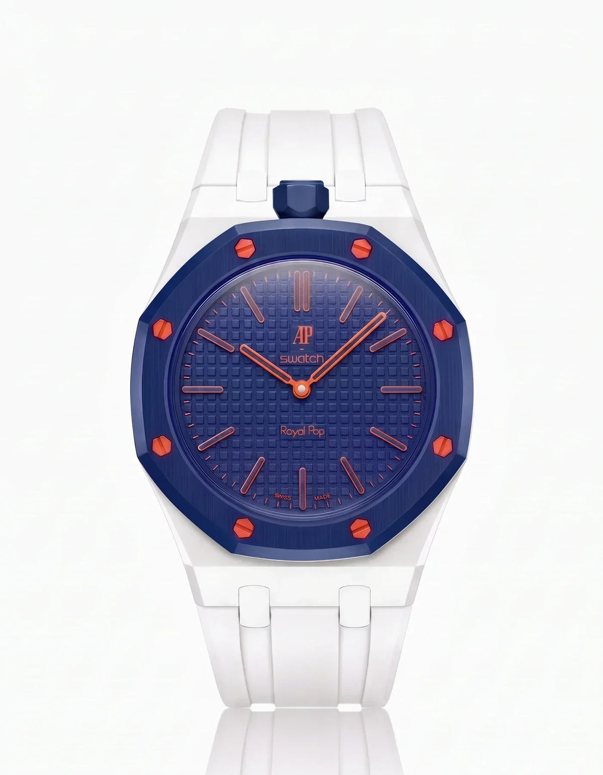 Silicone Strap & Case  Royal Pop Orenji Hachi(Customize  Colors)
