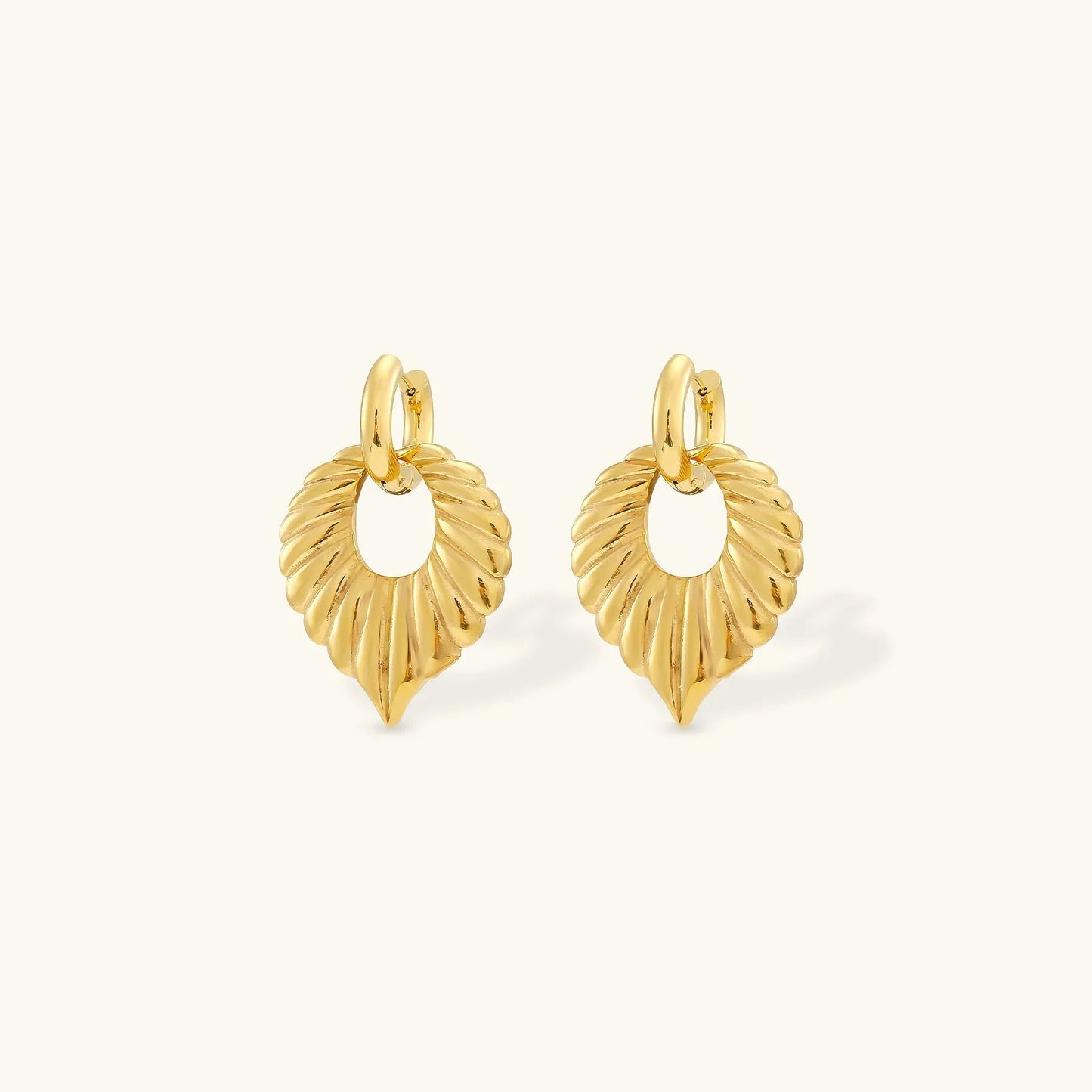 [ElanLuxe]Penelope Leaf Earrings