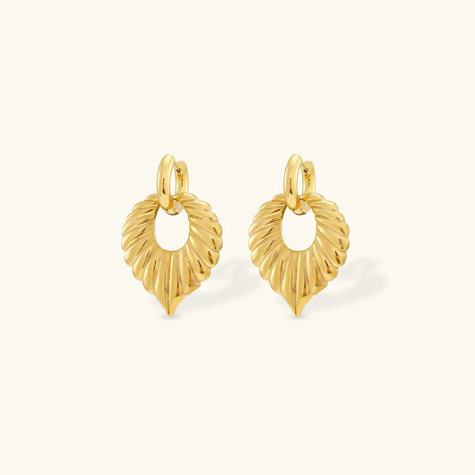 [ElanLuxe]Penelope Leaf Earrings