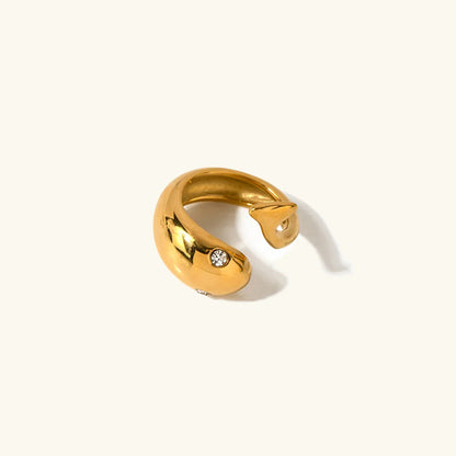 [ElanLuxe]Etta Gold Serpent Ring
