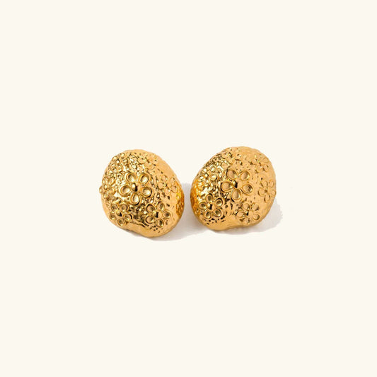 [ElanLuxe]Carina Gold Earrings