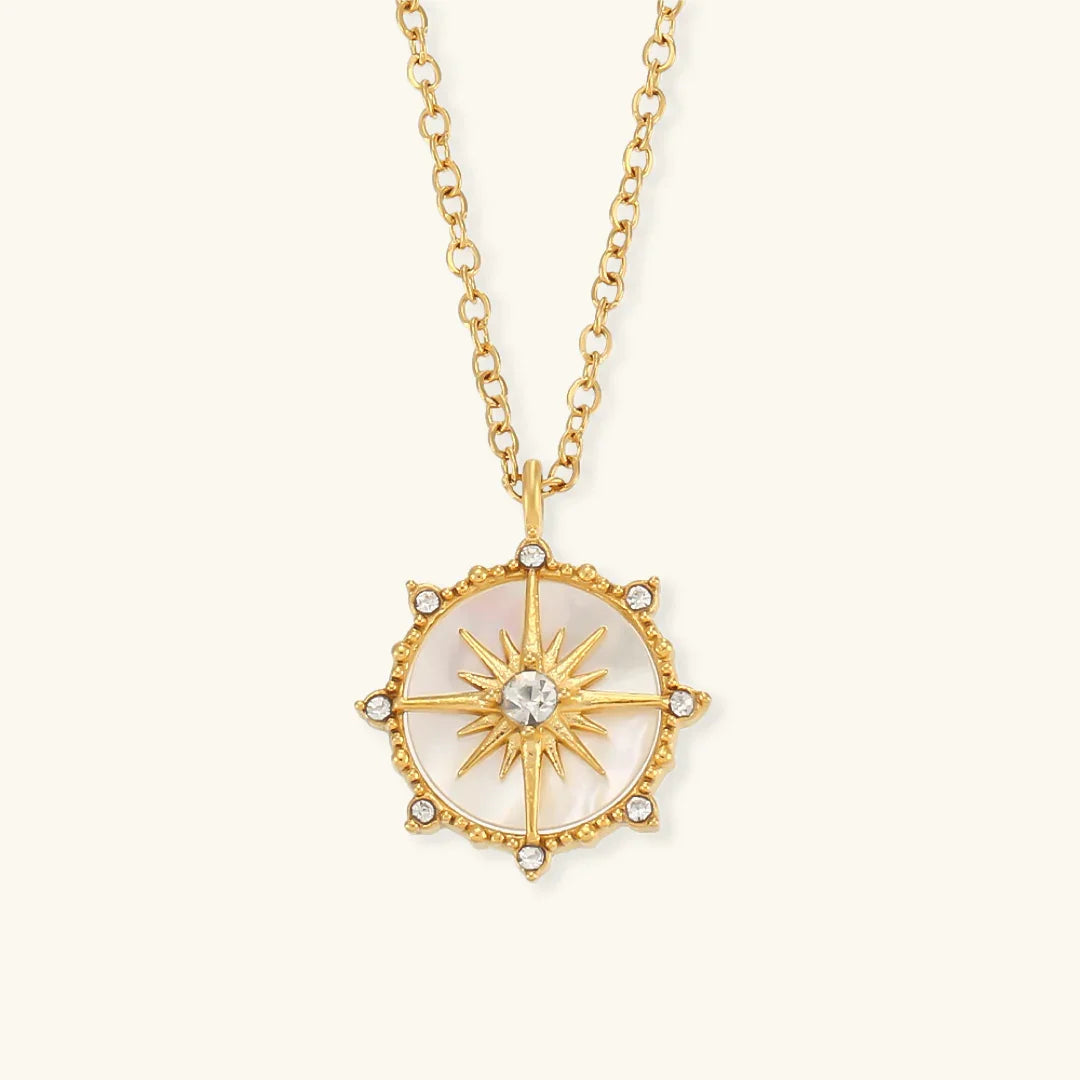 [ElanLuxe]Polaris Gold Necklace