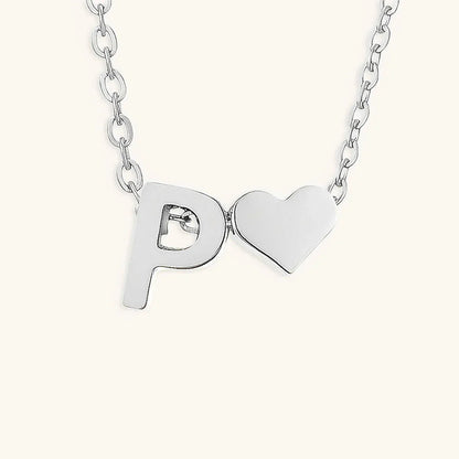 [ElanLuxe]Ria Initial Letter Gold Necklace