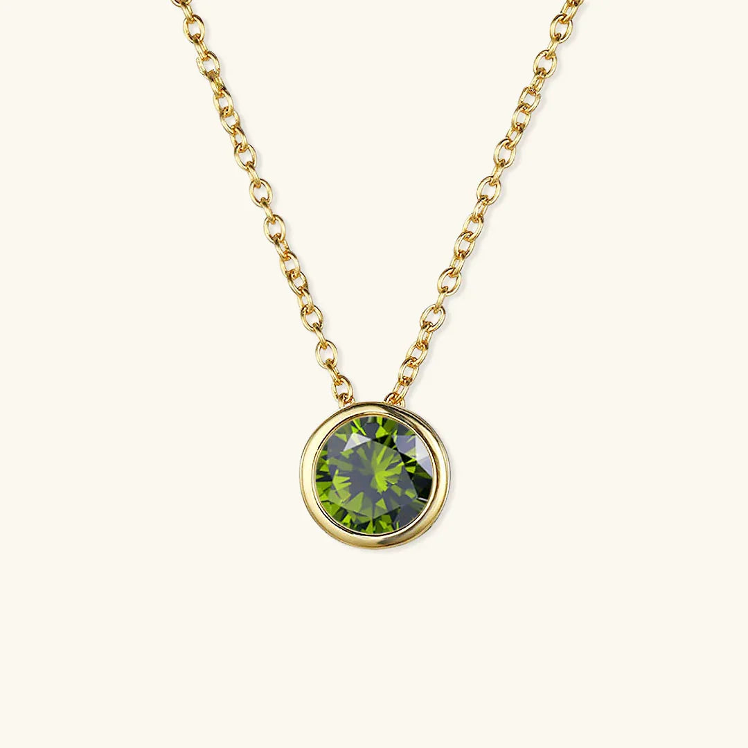 [ElanLuxe]Amelia Birthstone Necklace