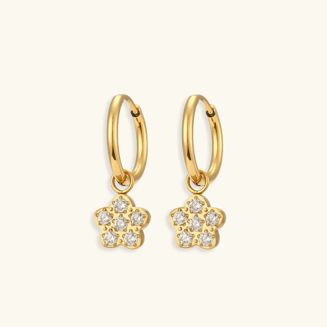 [ElanLuxe]Margaret Gold Earrings